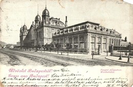 * T4 1900 Budapest VI. Nyugati Pályaudvar, Vasútállomás. Schmidt Edgar (EM) - Ohne Zuordnung