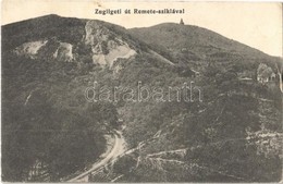 * T2/T3 1917 Budapest XII. Zugliget, Remete-szikla (Tündér-szikla). Kiadja Kloze Róbert (gyűrődés / Crease) - Unclassified