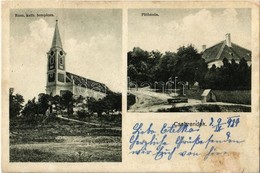 T3 1929 Csabrendek, Római Katolikus Templom, Plébánia. Kiadja A Hangya Szövetkezet (r) - Ohne Zuordnung