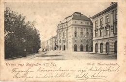 * T2/T3 1899 Szeged, Városi Színház, Sörcsarnok (fl) - Ohne Zuordnung