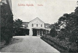 ** Szőlősgyörök, Szőllős-Györök - 2 Db Régi Képeslap: Jankovics Kúria, Kastély, Kápolna / 2 Pre-1945 Postcards: Castle,  - Ohne Zuordnung