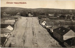 T2 1915 Vámosmikola, Vámos-Mikola; Huszár Kastély Az Utca Végén. Kiadja Turcsányi Kálmán - Unclassified