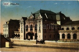 T2/T3 1916 Arad, Pályaudvar, Vasútállomás. Kiadja Mandl Ignác / Bahnhof / Railway Station (fl) - Ohne Zuordnung