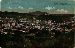 * T2/T3 Brassó, Kronstadt, Brasov; Látkép A Fellegvárral / Panorama Mit Schlossberg / Cetatuia / General View, Citadel ( - Ohne Zuordnung