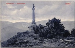 * T1/T2 Brassó, Kronstadt, Brasov; Millenniumi Árpád Szobor, Emlékmű. Kiadja Grünfeld Samu 63.-1909. / Millennium Monume - Unclassified