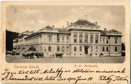 T2/T3 1904 Dés, Dej; M. Kir. Törvényház / Court (EK) - Sin Clasificación