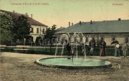 * T2/T3 Félix-fürdő, Baile Felix; Szökőkút / Fountain (EK) - Non Classés