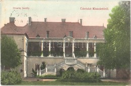 T2/T3 1907 Kisszántó, Santaul Mic; Dirsztay Kastély. Kiadja A Fogyasztási Szövetkezet / Castle (EK) - Ohne Zuordnung