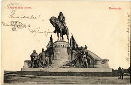 T2 1910 Kolozsvár, Cluj; Mátyás Király Szobor / Statue Of Mathias Rex, King Matthias, Monument - Non Classés