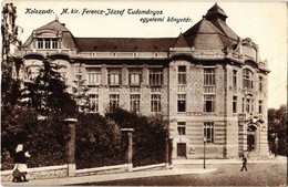 ** T2 Kolozsvár, Cluj; M. Kir. Ferenc József Tudományos Egyetemi Könyvtár / University Library - Ohne Zuordnung