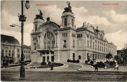 T2/T3 1912 Kolozsvár, Cluj; Nemzeti Színház. Kiadja Schuster Emil 110. / National Theatre (EK) - Unclassified