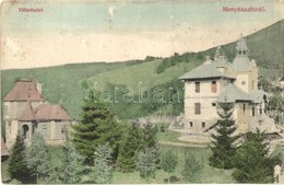 T2/T3 1917 Menyházafürdő, Baile Moneasa; Villa Részletek. Fái Károly Kiadása / Villas - Ohne Zuordnung