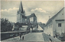T2/T3 1915 Nagydisznód, Heltau, Cisnadie; Ev. Kirchenkastell Von Der Süd-Ost-Seite. Photogr. E. Fischer. Lichtdruck V. J - Ohne Zuordnung