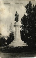 T2/T3 1916 Nagykároly, Carei; Kossuth Szobor. Kiadja Csókás László / Statue, Monument (fl) - Ohne Zuordnung