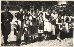 * T2 1940 Sepsiszentgyörgy, Sfantu Gheorghe; Bevonulás, Honleányok / Entry Of The Hungarian Troops, Compatriot Women. St - Ohne Zuordnung