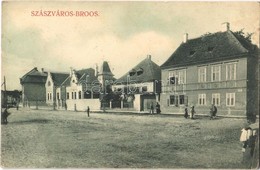 T2 1908 Szászváros, Broos, Orastie; Utca, Nyaraló. Kiadja H. Graef / Street View, Villa - Ohne Zuordnung