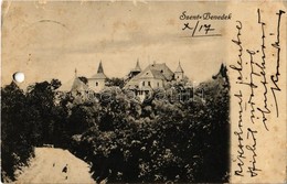 T4 1909 Szentbenedek, Manastirea; Kornis Kastély / Castle (lyuk / Hole) - Ohne Zuordnung