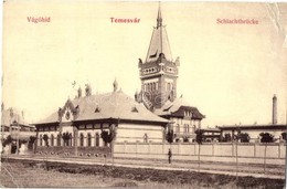 T2/T3 1908 Temesvár, Timisoara; Vágóhíd / Schlachtbrücke / Slaughterhouse (EK) - Ohne Zuordnung