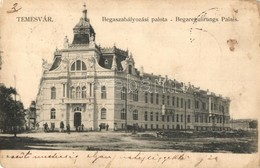 T2/T3 1904 Temesvár, Timisoara; Bega Szabályozási Palota / Begaregulirungs Palais / River Regulation Palace (EK) - Ohne Zuordnung