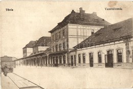 ** T3 Tövis, Teius; Vasútállomás / Bahnhof / Railway Station (fa) - Non Classés