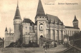 T2/T3 1910 Vajdahunyad, Hunedoara; Cetatea (Castelul) Huniadestilor / Hunyadi Vár. Adler Fényirda / Castle (EK) - Ohne Zuordnung