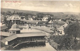 T2/T3 1908 Vízakna, Salzburg, Ocna Sibiului; Sóstó Fürdő. Graef Károly Kiadása / Salt Baths, Spa (EK) - Unclassified