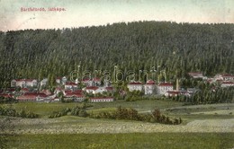 T2/T3 1910 Bártfa, Bártfafürdő, Bardejovské Kúpele, Bardejov; Látkép, Nyaralók. Kiadja Eschwig és Hajts / General View,  - Non Classés