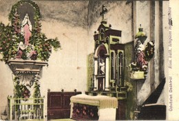 T2 Deáki, Diakovce; Római Katolikus Templom Belső, Mellékoltár / Catholic Church Interior, Side Altar - Ohne Zuordnung