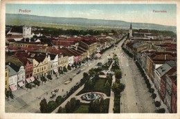 * T2/T3 Eperjes, Presov; Fő Utca / Main Street (fa) - Non Classés