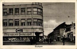 T2 1939 Érsekújvár, Nové Zámky; Cikta üzlet 'Még Egy Pár Meleg Cipőt' Felirattal, Rendőr / Shoe Store, Shops, Policeman - Sin Clasificación