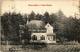 T2 1907 Felsőróna, Horná Roven (Selmecbánya, Banská Stiavnica); Róza Szálló. Kiadja Grohmann 995. / Hotel - Sin Clasificación