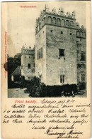 T4 1907 Frics, Fricovce; Bertóthy Kastély. Fénynyomat Divald Műintézetéből / Castle (vágott / Cut) - Non Classés