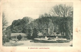 T2/T3 1907 Jászóváralja, Jászóvár, Jasovsky Podzámok (Jászó, Jasov); Park, Háttérben A Várrom / Jasovsky Hrad / Park, Ca - Ohne Zuordnung