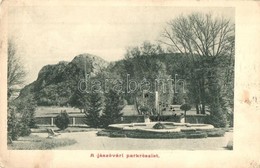 T2/T3 1907 Jászóváralja, Jászóvár, Jasovsky Podzámok (Jászó, Jasov); Park, Háttérben A Várrom / Jasovsky Hrad / Park, Ca - Non Classés
