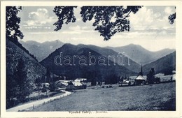 ** T2 Javorina, Jaworzyna Spiska, Tatranská Javorina (Tátra, Magas Tátra, Vysoké Tatry); Látkép Fatemplommal / General V - Sin Clasificación