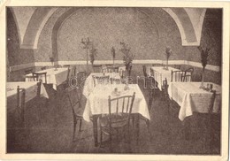 T2/T3 Kassa, Kosice; Lőcsei Ház étterem, Belső / Jedálna Levocského Domu / Restaurant Interior '1938 Kassa Visszatért' S - Ohne Zuordnung