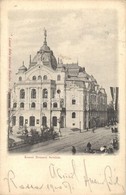 T2 1900 Kassa, Kosice; Nemzeti Színház Jogász Estély Zászlóval. Kemény Felvétele / Theatre With Flag - Unclassified