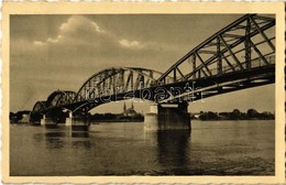 T2 1941 Komárom, Komárno; Nagy Duna Híd, Volt Trianoni Határ / Danube Bridge, Trianon Border - Non Classés