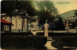 T2/T3 1910 Koritnyica, Korytnica; Budapest Villa és Hygiea Fürdő Szálloda / Spa, Villa, Hotel (Rb) - Ohne Zuordnung