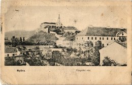 T3 Nyitra, Nitra; Püspöki Vár. Kiadja Schwarcz A. / Bishop's Castle (EB) - Ohne Zuordnung