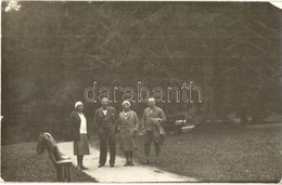 T2/T3 1931 Ótátrafüred, Altschmecks, Stary Smokovec; Családi Csoportkép / Family Group Photo (EK) - Ohne Zuordnung