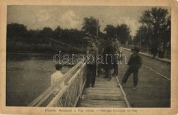 T3 1917 Pöstyén, Pistyan, Piestany; Horgászat A Vág Folyón, K.u.K. Katonák / Fischfang Im Vág / Fishing In The Váh River - Ohne Zuordnung