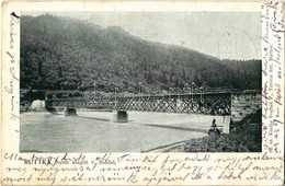 T2/T3 1901 Ruttka, Vrútky; Justh Alagút A Vasúti Híddal. Kiadja Sochán P. 93. / Railway Tunnel, Railway Bridge (EK) - Ohne Zuordnung