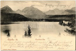 T2 1898 Tátra, Magas Tátra, Vysoké Tatry; Csorba-tó, Menedékház / Strbské Pleso / Csorbaer-See / High Tatras, Lake, Chal - Ohne Zuordnung