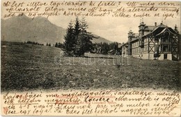 T2/T3 1901 Tátra, Magas Tátra, Vysoké Tatry; Matlárháza és A Lomnici Csúcs / Matlarenau Mit Der Lomnitzer Spitze / Tatra - Ohne Zuordnung