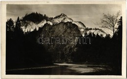 T2 1931 Tátra, Tatry; Dunajec, Pieninek / Pieniny Mountains, Dunajec. Tatra-Fotoglob - Ohne Zuordnung