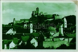 ** T1/T2 Trencsén, Trencín; Látkép A Zsinagógával és Várral / General View With Synagogue And Castle - Ohne Zuordnung