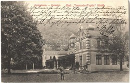T2 1909 Trencsénteplic, Trencianske Teplice; Fürdő, Gyógyterem. Kiadja Wertheim Zsigmond / Kursalon / Spa, Baths - Ohne Zuordnung