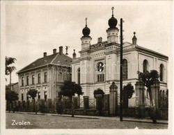 * T1/T2 Zólyom, Zvolen; Zsinagóga / Synagogue. Photo (non PC) (9,1 Cm X 7,1 Cm) - Unclassified
