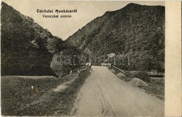 T2/T3 1915 Munkács, Mukacheve, Mukachevo, Mukacevo; Vereckei Szoros. Kiadja Nagy Albert / Veretsky Pass, Gorge, Mountain - Unclassified